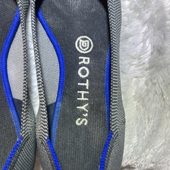 Rothy’s The Point Grey Birdseye Ballet Slip On Flats Size 7 1/2 - Picture 11 of 11